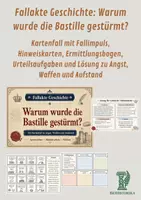 Vorschau - Arbeitsblätter - Fallakte Geschichte: Warum wurde die Bastille gestürmt? - Deckblatt