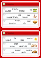 Vorschau - Stationenlernen - Freiarbeit Deutsch Karteikarten 2.-4. Klasse 3-fach differenziert - Seite 2