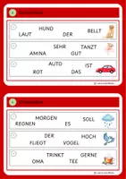 Vorschau - Stationenlernen - Freiarbeit Deutsch Karteikarten 2.-4. Klasse 3-fach differenziert - Seite 3
