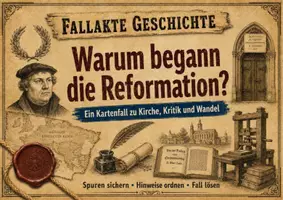 Vorschau - Arbeitsblätter - Fallakte Geschichte: Warum begann die Reformation? - Seite 1