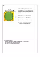 Vorschau - Arbeitsblätter - Mathematik-Schularbeit – Zylinder, Kugel, Zinsen uvm. - Deckblatt