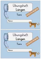 Vorschau - Arbeitsblätter - Selbstlernheft Längen Mathe Kl. 3/4 - Seite 1