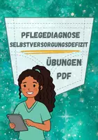Vorschau - Arbeitsblätter - Fallbeispiel Selbstversorgungsdefizit Pflegediagnose Beispiel Pflegeplanung - Deckblatt