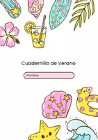 Vista previa - Hojas de trabajo - Cuadernillo verano 6º EP - Portada