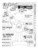 Vista previa - Hojas de trabajo - Ficha «Mi año en revisión 2026» Actividad de reflexión para niños - Portada