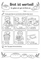 Vorschau - Arbeitsblätter - Vom Korn zum Brot: Sachunterricht - Grundschule - Seite 3
