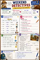 Vorschau - Arbeitsblätter - Simple past - Weekend detectives - Seite 3