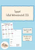 Vorschau - Arbeitsblätter - Tippspiel WM 2026 - Deckblatt