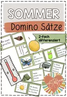 Vorschau - Stationenlernen - SOMMER Leseverständnis Klasse 1 Materialpaket - Seite 1
