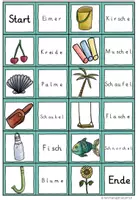 Vorschau - Spiele - SOMMER Domino lautgetreue Wörter lesen - Seite 2
