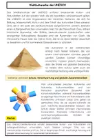 Vorschau - Arbeitsblätter - Weltkulturerbe der UNESCO: Schutz, Kriterien & Kulturerbe - Seite 1