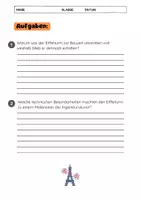 Vorschau - Arbeitsblätter - Der Eiffelturm: Geschichte, Bau & Ingenieurskunst - Seite 3