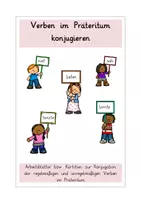Vorschau - Arbeitsblätter - Materialpaket Präteritum - Seite 1