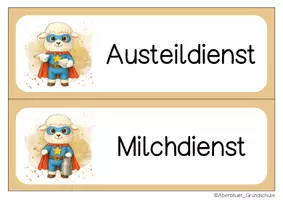 Vorschau - Anderer Materialtyp - Schafklasse Klassendienste Klassentier Schaf - Seite 3