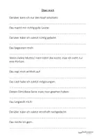 Vorschau - Arbeitsblätter - Fragebogen zum Kennenlernen neuer SuS/ Klasse - Seite 1