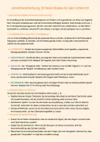 Vorschau - Spiele - Brainbreaks & Bewegungspausen 20er-Set (Smartboard & Karteikarten) PDF + PPTX - Seite 1