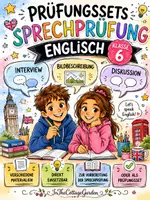 Vorschau - Arbeitsblätter - Prüfungssets Übungssets Sprechprüfung Klasse 6 - Deckblatt