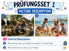 Vorschau - Arbeitsblätter - Prüfungssets Übungssets Sprechprüfung Klasse 6 - Seite 3