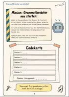 Vorschau - Stationenlernen - Wortarten Klasse 5 -6: Escape Room - Seite 2
