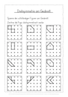 Vorschau - Arbeitsblätter - Drehsymmetrie Geobrett - Seite 2
