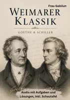 Vorschau - Arbeitsblätter - Weimarer Klassik (Audio mit Aufgaben und Lösungen sowie Schaubild) - Deckblatt