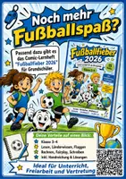 Vorschau - Mal- und Bastelvorlagen - Fußball Ausmalbilder kostenlos – Freebie für die Grundschule | Fußballfieber 2026 - Seite 3