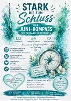 Vorschau - Lehrwerke/Schulbücher - Stark bis zum Schluss – Der Juni-Kompass für Primarlehrpersonen - Deckblatt