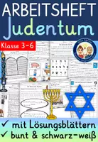 Vorschau - Stundenentwürfe - Judentum Klasse 3 bis 6 KOMPLETTPAKET Weltreligionen Religion Ethik - Seite 1