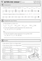 Vorschau - Arbeitsblätter - MATHEMATIK - FERIENHEFT / WIEDERHOLUNGSHEFT - 5. Schulstufe (Lösungen inkludiert) - Seite 2