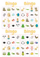 Vorschau - Spiele - Bingo Tiere - Deckblatt