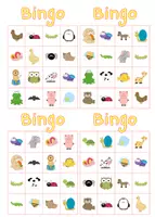 Vorschau - Spiele - Bingo Tiere - Seite 1