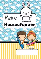 Vorschau - Arbeitsblätter - Hausaufgabenheft - Hausaufgaben - Hasenklasse - Hase - Seite 1