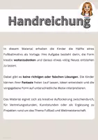 Vorschau - Arbeitsblätter - think outside the box Fußball, WM, EM - Das ist kein... Weitermalbild - Seite 2