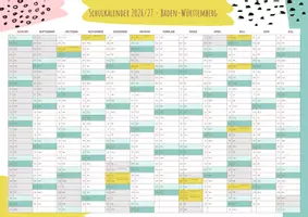Vorschau - Poster - Jahreskalender Schuljahr 2026/2027 - Seite 3