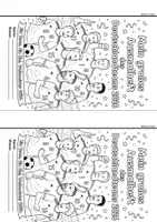 Vorschau - Mal- und Bastelvorlagen - WM-Fußballspieler-Ausmalheft - mit Anleitung, editierbar - Seite 3