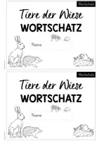 Vorschau - Arbeitsblätter - Mini-Wortschatzheft: Tiere der Wiese (Selbstlernheft DaZ) - Seite 3