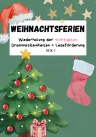 Vorschau - Arbeitsblätter - Weihnachtsferien - Grammatik und Leseförderung - Deckblatt