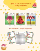 Voorbeeld - pixelplaten thema zomer - Voorblad