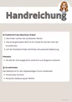 Vorschau - Arbeitsblätter - Schulwechsel-Orakel, Suchsel zum Schulabschluss - Seite 2