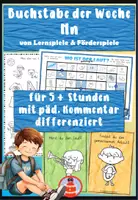 Vorschau - Stundenentwürfe - Komplette Buchstabeneinführung N für die 1. Klasse - vom Laut zum Buchstaben - Buchstabe der Woche - Deckblatt