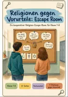 Vorschau - Arbeitsblätter - Escape Room Klasse 9-10 Materialpaket - Seite 1