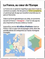 Aperçu - Jeux - Découvrir la France : Lecture et activités pour CE2–CM2 - Page 1