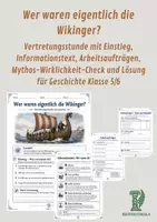 Vorschau - Arbeitsblätter - Wer waren eigentlich …? – 8 kompakte Geschichtsmaterialien zu Völkern, Kulturen und Orden - Seite 1