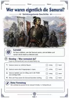 Vorschau - Arbeitsblätter - Wer waren eigentlich die Samurai? - Seite 1