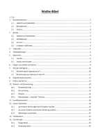 Vorschau - Merkblätter - Die Mathe-Bibel - bis Klasse 10 - Deckblatt