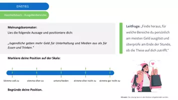 Vorschau - Arbeitsblätter - Ausgabenbereiche & Konsummuster - Komplette Unterrichtsstunde - Seite 2