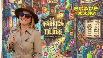 Vista previa - Unidades / Secuencias / Situaciones de Aprendizaje - ESCAPE ROOM: LA FÁBRICA DE LAS TILDES - Portada