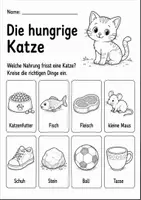 Vorschau - Arbeitsblätter - Katze Lebenszyklus - Interaktives Faltbuch & Arbeitsblätter - Seite 2