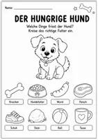 Vorschau - Arbeitsblätter - Hund Lebenszyklus - Interaktives Faltbuch & Arbeitsblätter - Seite 2