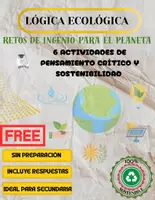 Vista previa - Hojas de trabajo - GRATIS Día del Medio Ambiente: Reto de Lógica Ambiental | ESO y Bachillerato - página 1